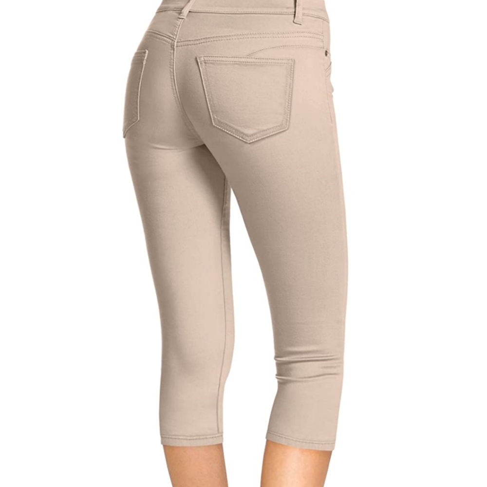 Khaki capris - Picture 2 of 6
